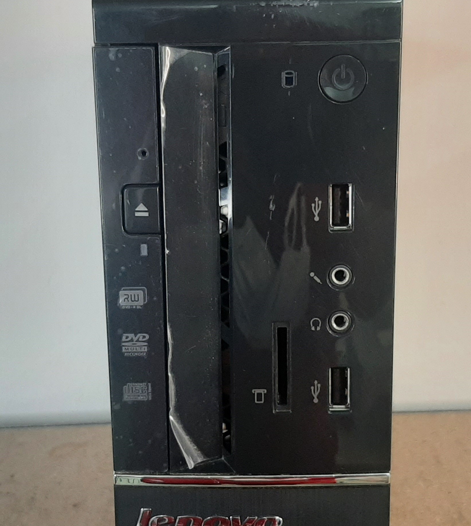 คอมพิวเตอร์ตั้งโต๊ะสภาพดี ประกันร้าน 1 เดือน Lenovo Idea IC 300S-08IHH SFF (i7-4770 No Ram No HDD) มือสอง