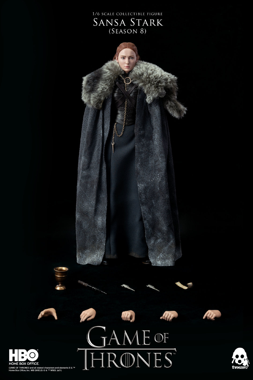 [สั่งจอง]Threezero 3Z0100 1/6 : Game of Thrones – Sansa Stark (Season 😎