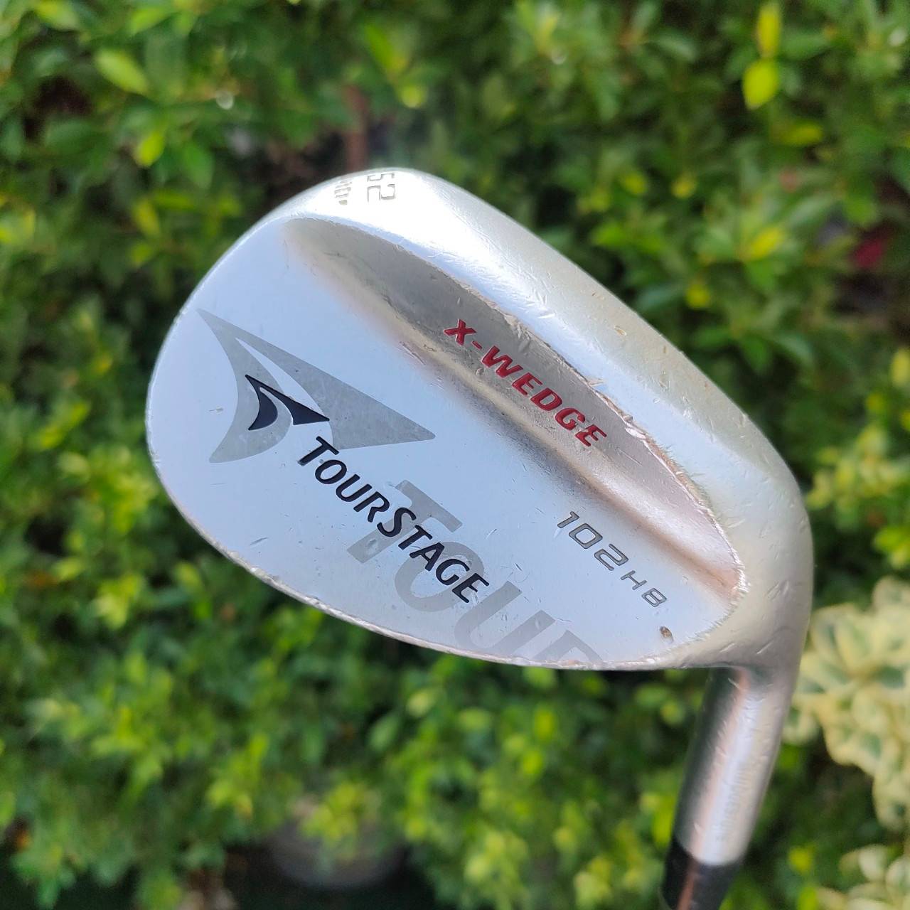 WEDGE TOURSTAGE X-WEDGE 102HB องศา 52 เบาท์ 10 ก้าน DYNAMIC GOLD S200 WEDGE FORGED พรีเมี่ยมญี่ปุ่น ชิพนุ่ม หน้ามี MILLED สปินแบบจัดมาก!! ไม้กอล์ฟมือสอง ของแท้ BY NakaraLuxurious