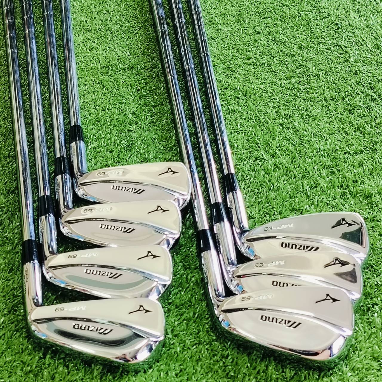 ชุดเหล็ก MIZUNO MP69 FORGED ก้าน NS PRO 950 FLEX S สภาพสวยจัด!!! วัสดุ GRAIN FLOW FORGED 1025E “Pure Select” เป็นรูปทรงเบลดที่ลงตัวมากที่สุด ไม้กอล์ฟพรีเมี่ยมมือสอง ของแท้ By NakaraLuxurious