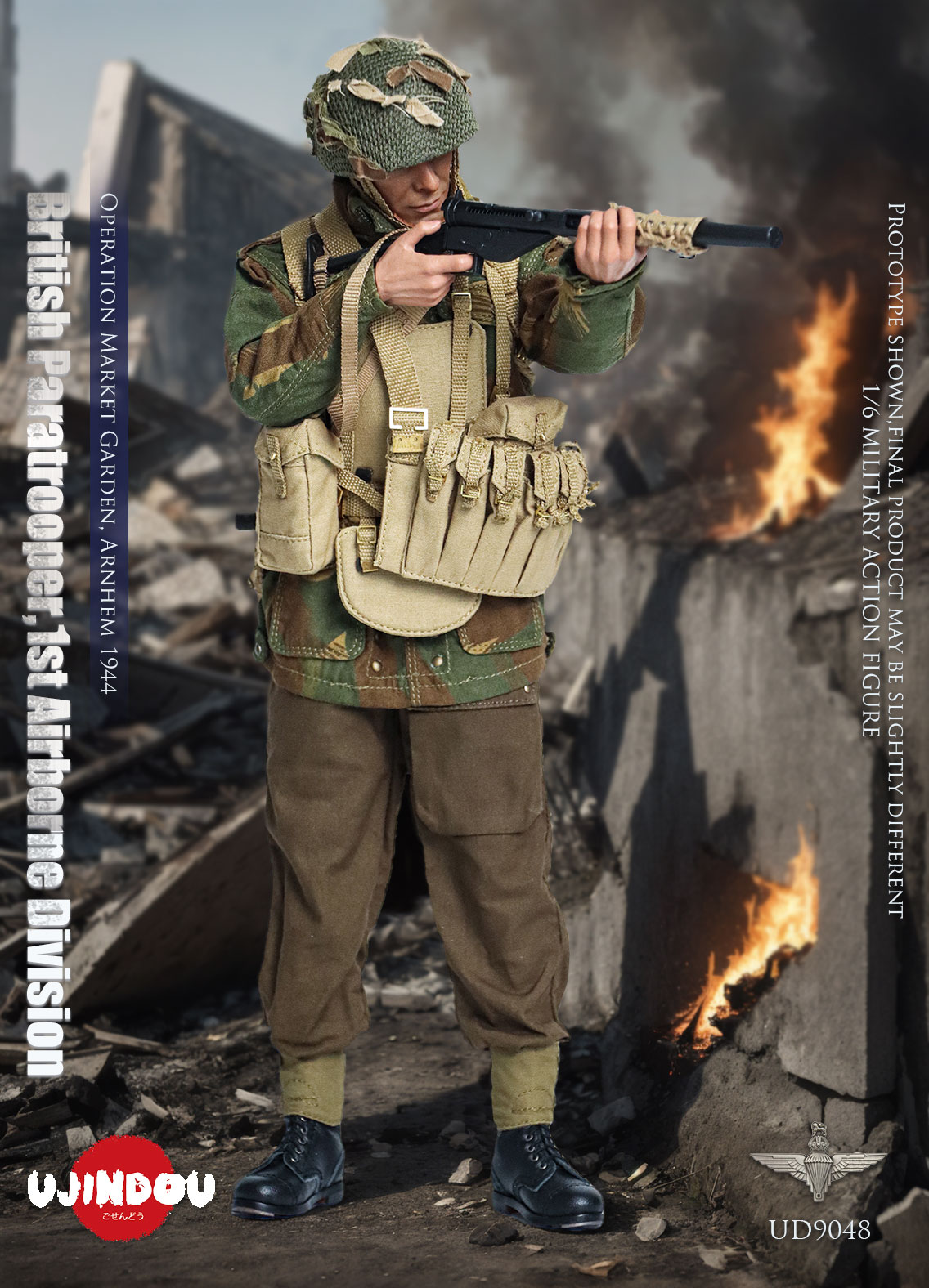 [สั่งจอง]UJINDOU UD9048 1/6 : British Paratrooper 1st Airborne Div Operation Market Garden Arnhem 1944