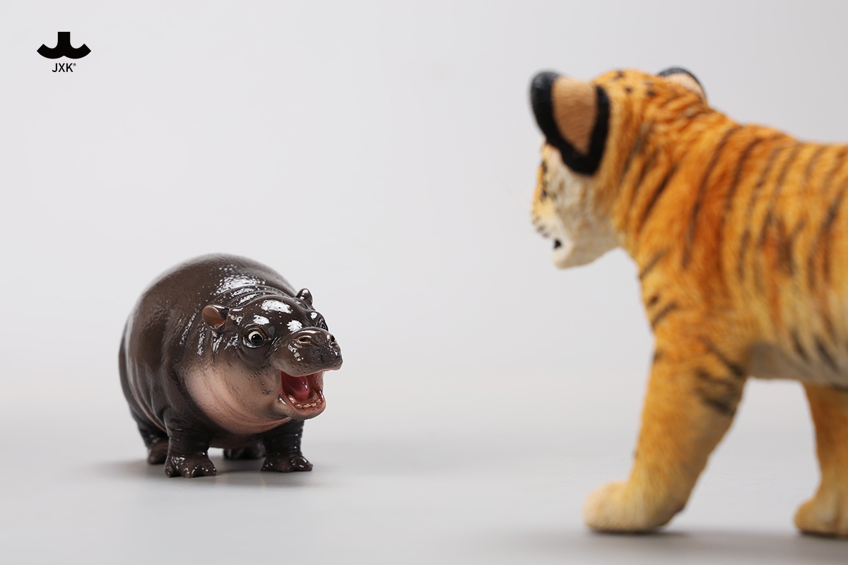 [พร้อมส่ง] JXK JXK256 1/6 : Baby Hippo Figurine
