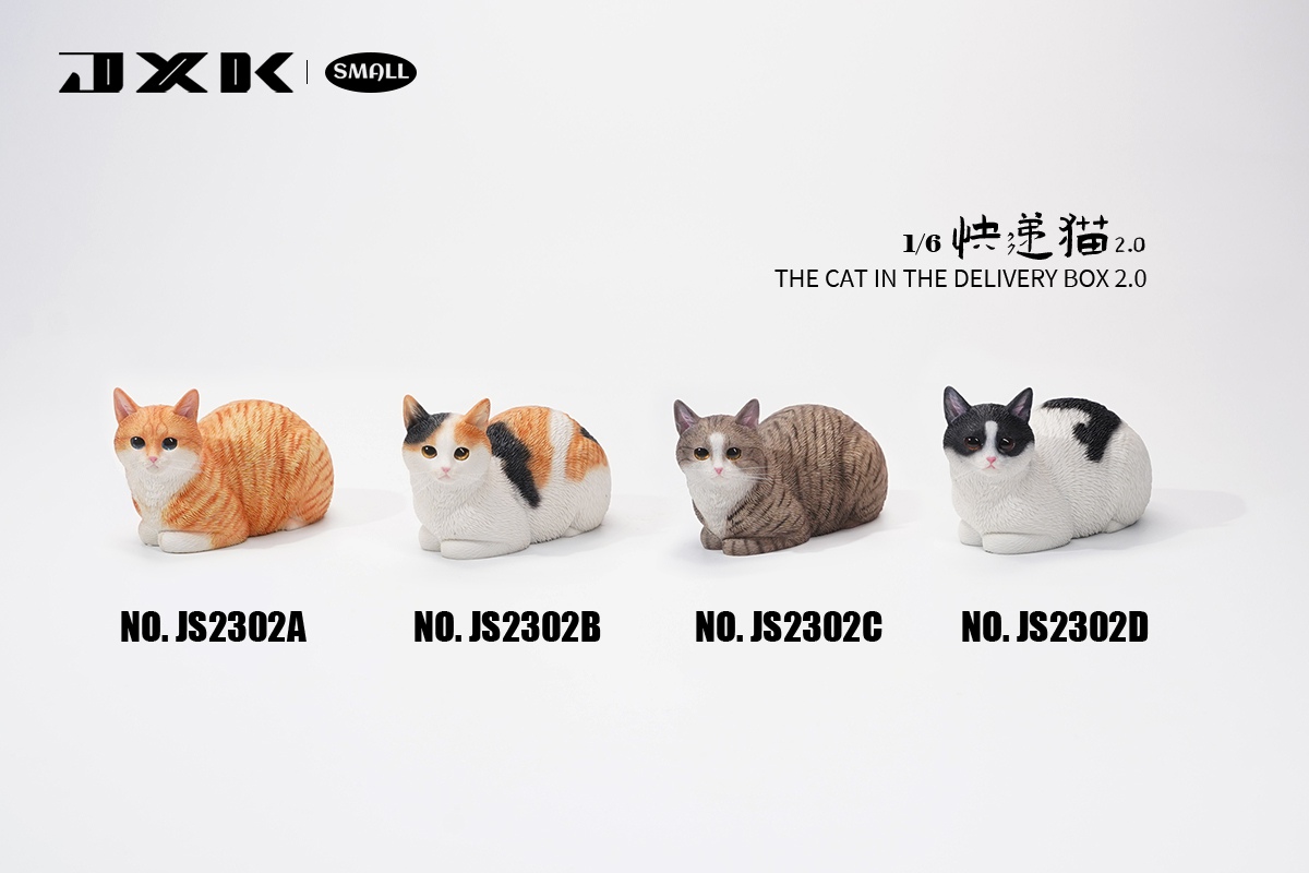 [สั่งจอง] JXK small JS2302 1/6 The Cat In The Delivery Box 2.0