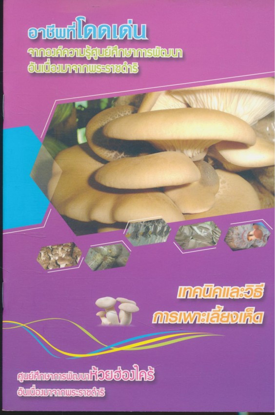 เทคนิคและวิธีการเพาะเลี้ยงเห็ด