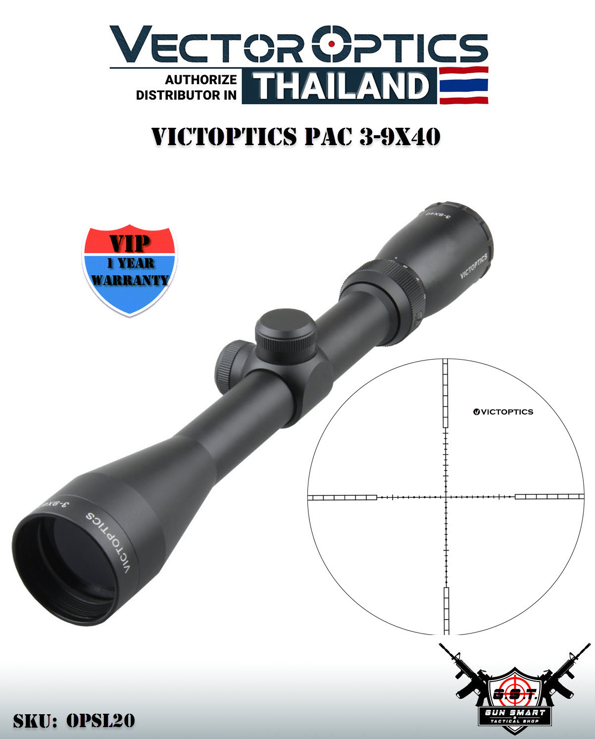 VICTOPTICS PAC 3-9X40