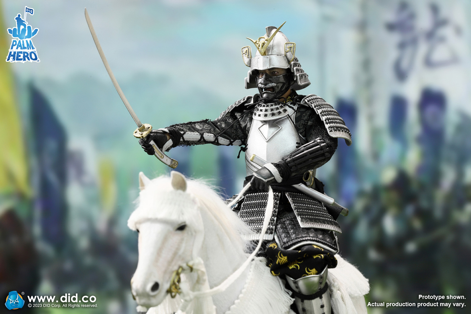 [สั่งจอง] DID 1/12 : Palm Hero Japan Samurai Series - XJ80014 : Uesugi Kenshin