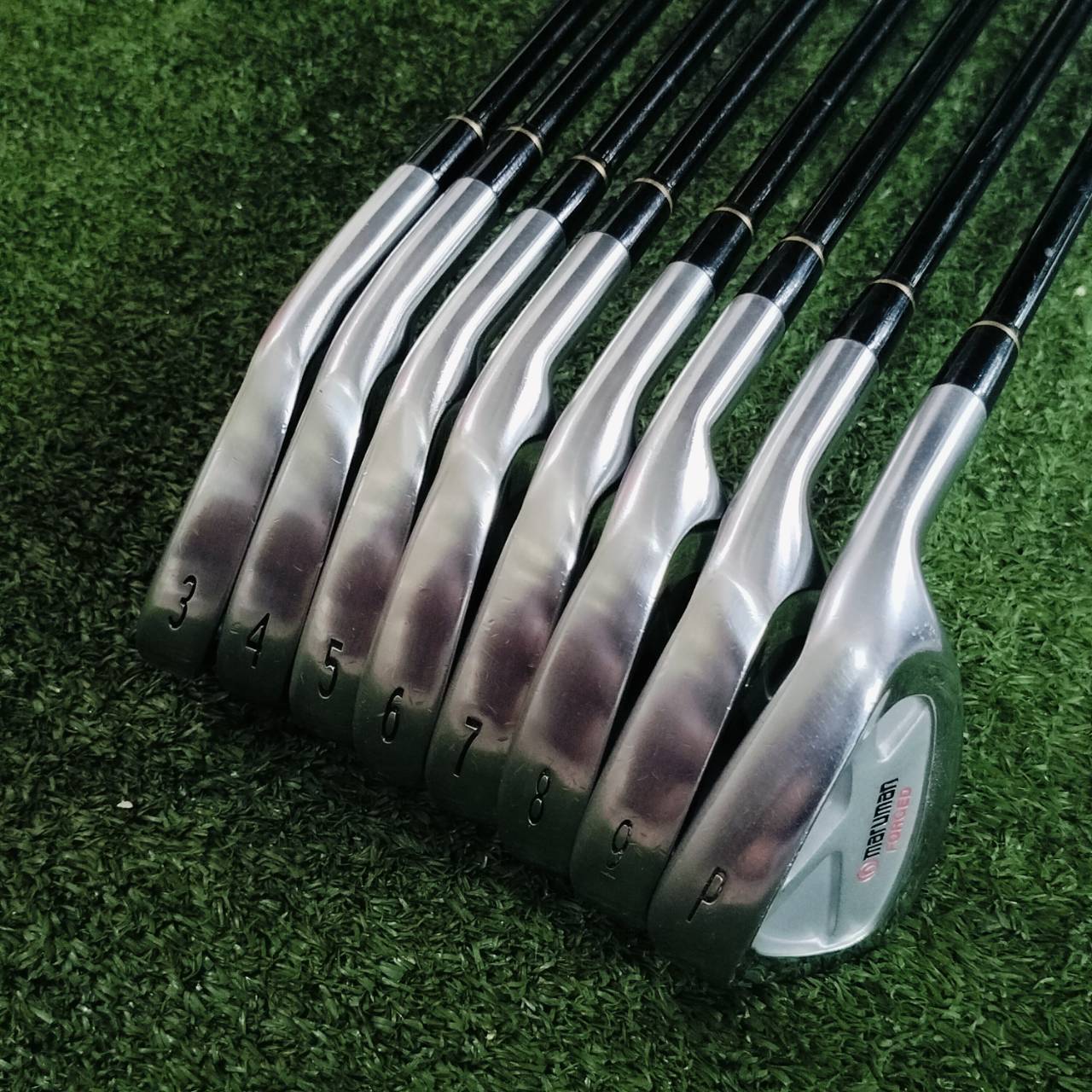 ชุดเหล็ก MARUMAN FORGED สภาพสวยมาก!!! หายากมาก!! เหล็กชุดนี้ผลิตจากโรงงาน FORGED ไม้กอล์ฟพรีเมี่ยมมือสอง ของแท้ By NakaraLuxurious