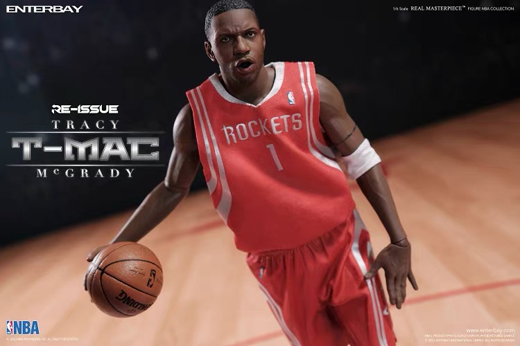 [สั่งจอง] ENTERBAY RM-1067 1/6 : Real Masterpiece NBA Collection - Tracy Mcgrady（Limited Retro Edition)