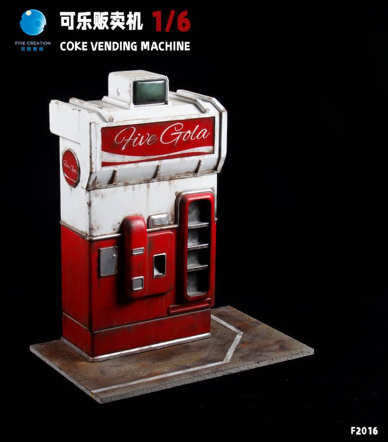 [สั่งจอง]FIVETOYS F2016 1/6 : Coca-Cola vending machine