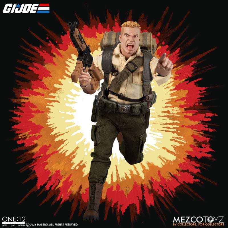 [สั่งจอง]Mezco toyz One:12 Collective G.I.Joe - Luke Deluxe Edition