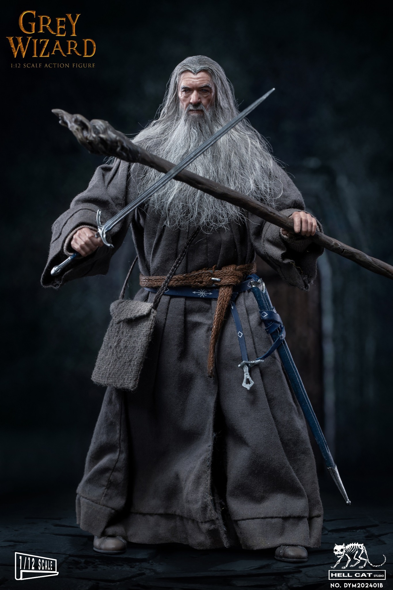 [พร้อมส่ง]Hell Cat New 112 Grey Wizard vs Abyss Demon Diorama - DYM202401B Dx Ver.