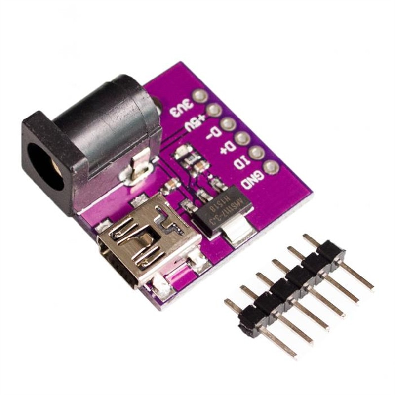 แปลง USB เป็น pcb CJMCU 5V Mini USB Power Connector DC Power Socket Board AMS11173.3V