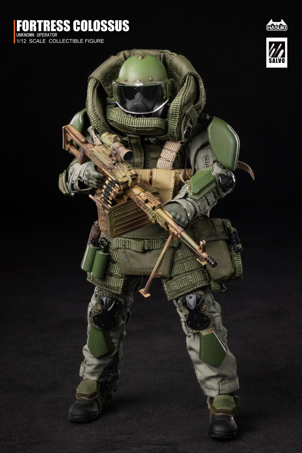 [พร้อมส่ง]HASUKI SA02 1/12 : Black Ops