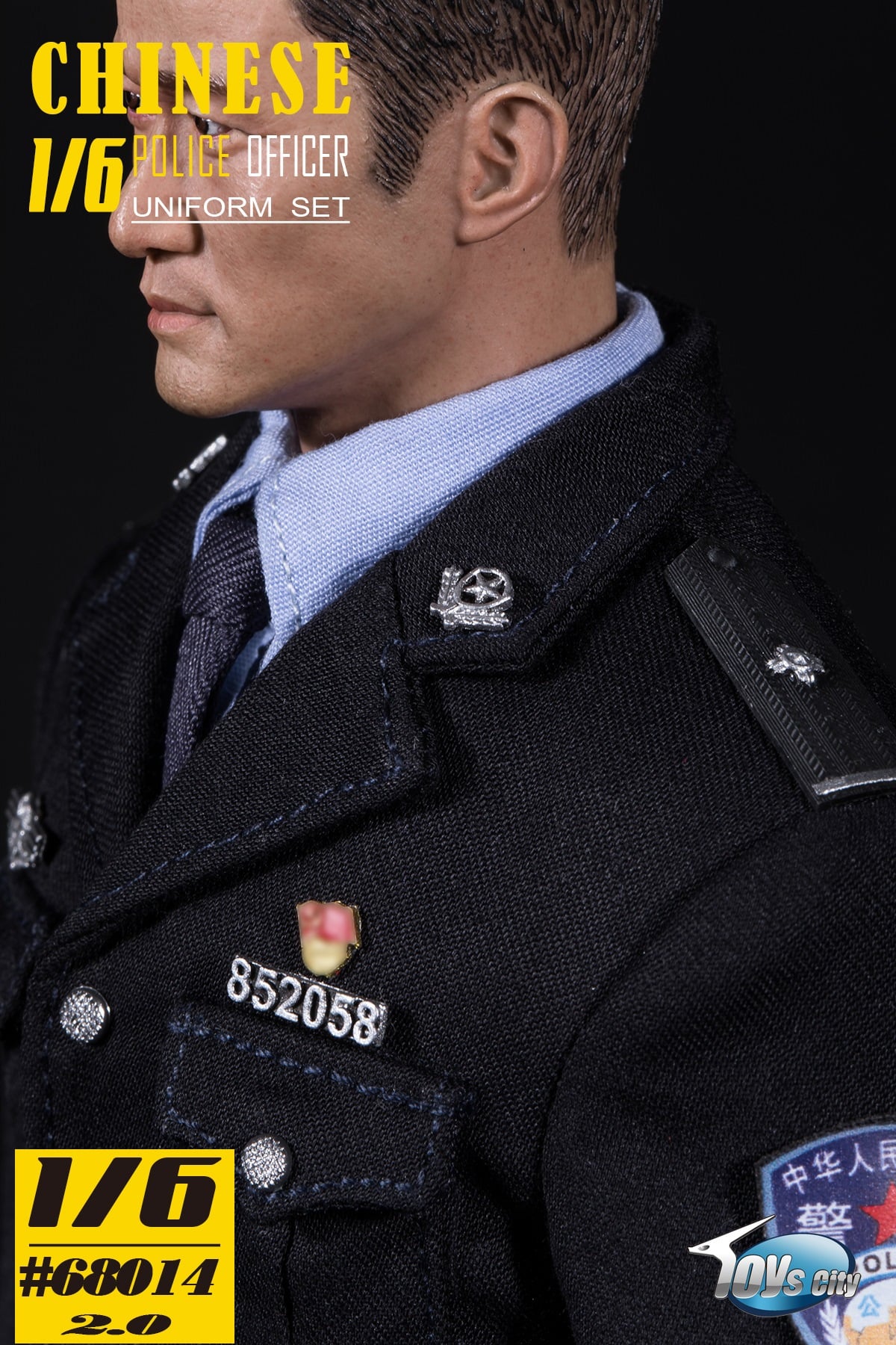 [สั่งจอง]TOYSCITY TGC-68014 1/6 : CHINESE POLICE OFFICER UNIFORM SET 2.0