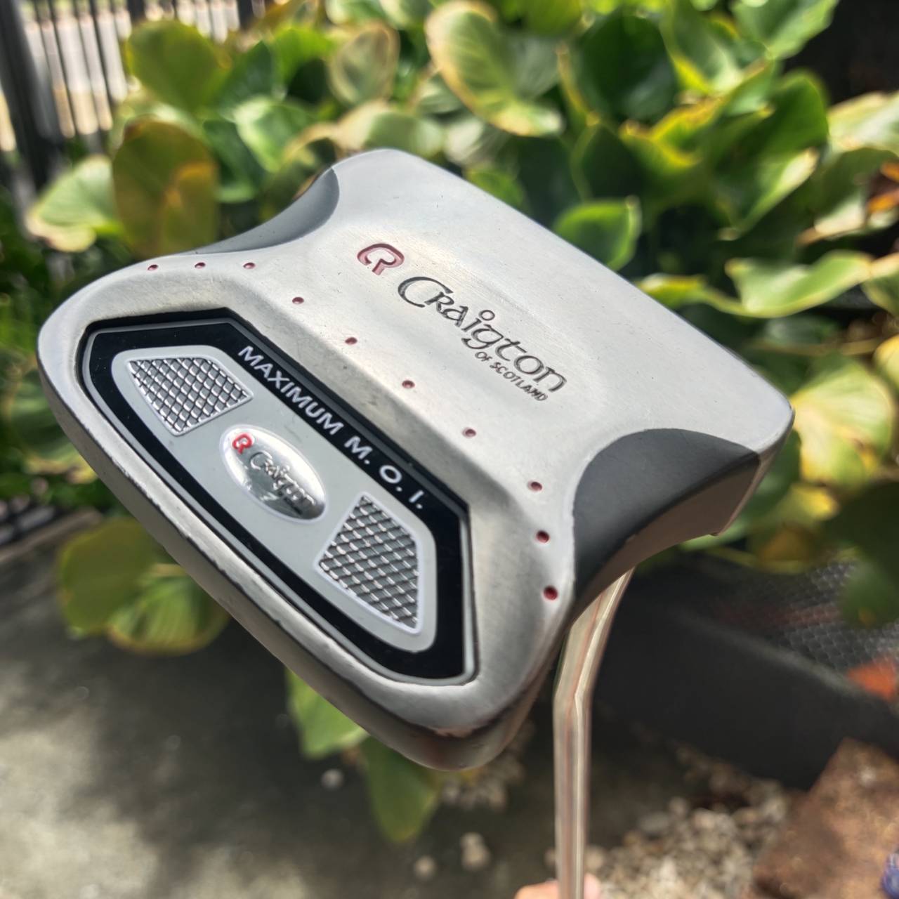 PUTTER CRAIGTON MAXIMUM M.O.I. PUTTER ทรงสี่เหลี่ยมเต็มรูปแบบ พัตต์ตรงเป็นท่อ