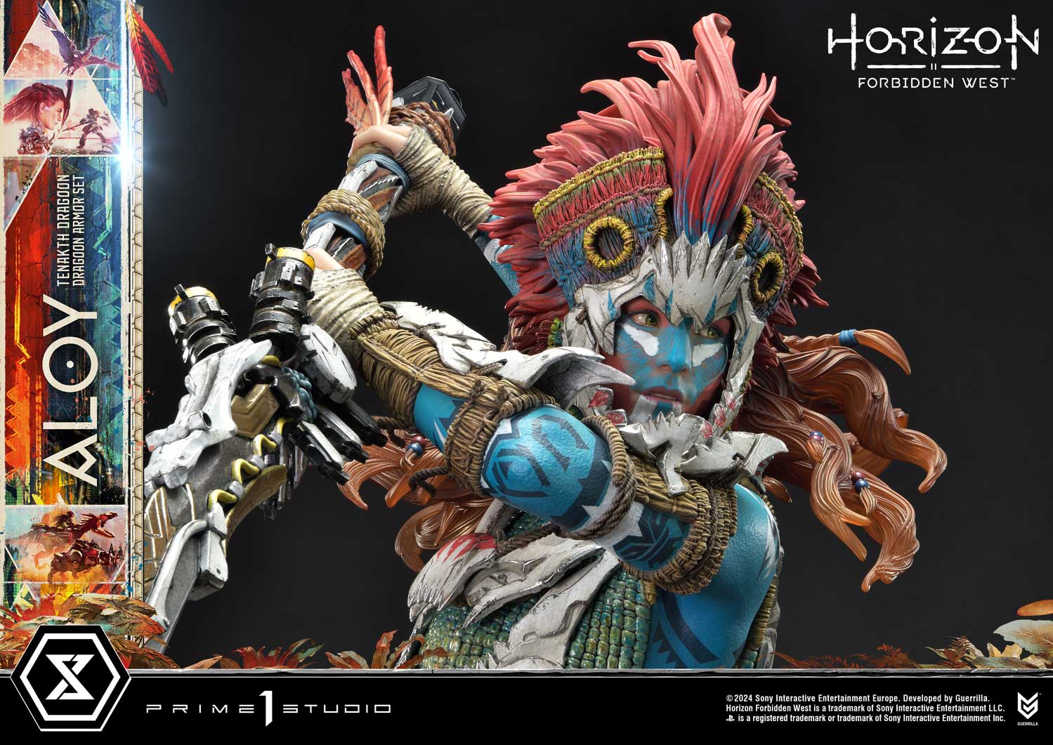 [สั่งจอง] Prime 1 Studio UPMHFW-02 : Aloy Tenakth Dragoon Armor (Horizon Forbidden West)