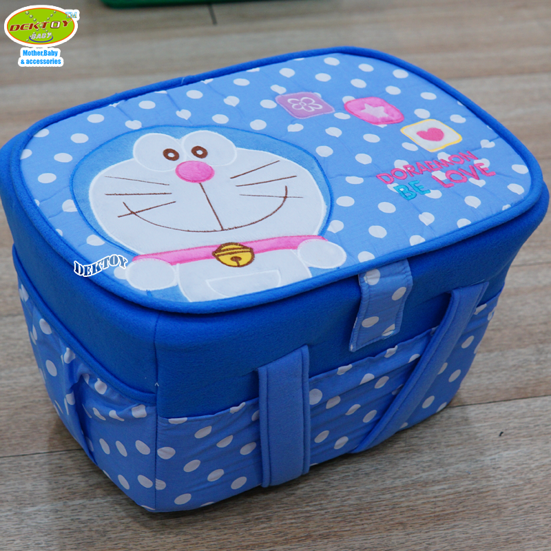 ตะกร้าใส่สัมภาระคุณแม่ ลายโดเรมอน ไซส์ L