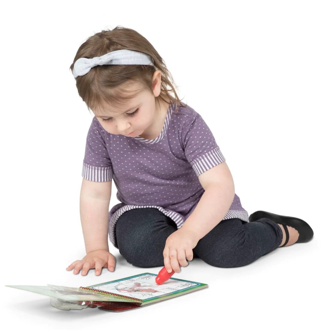 สมุดระบายสีด้วยน้ำรียูสซาเบิล รุ่นฟาร์ม พร้อมปากกาเติมน้ำได้Melissa & Doug Water Wow Farm,ของเล่นเสริมพัฒนาการมของเล่น