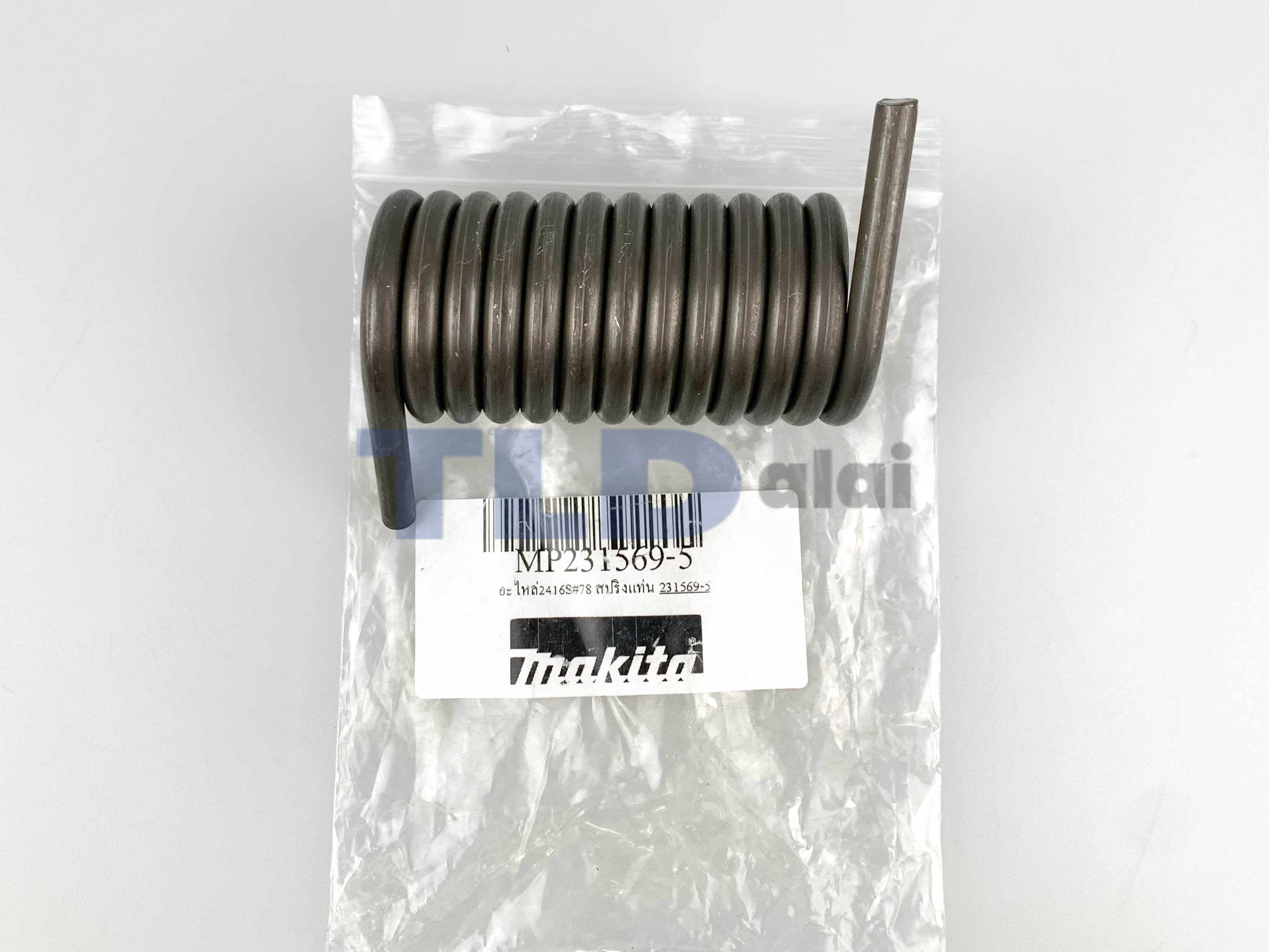 สปริงข้อพับ (แท้) แท่นตัดไฟเบอร์ Makita มากีต้า รุ่น 2416S (231569-5) (อะไหล่แท้100%) TORSION SPRING 30