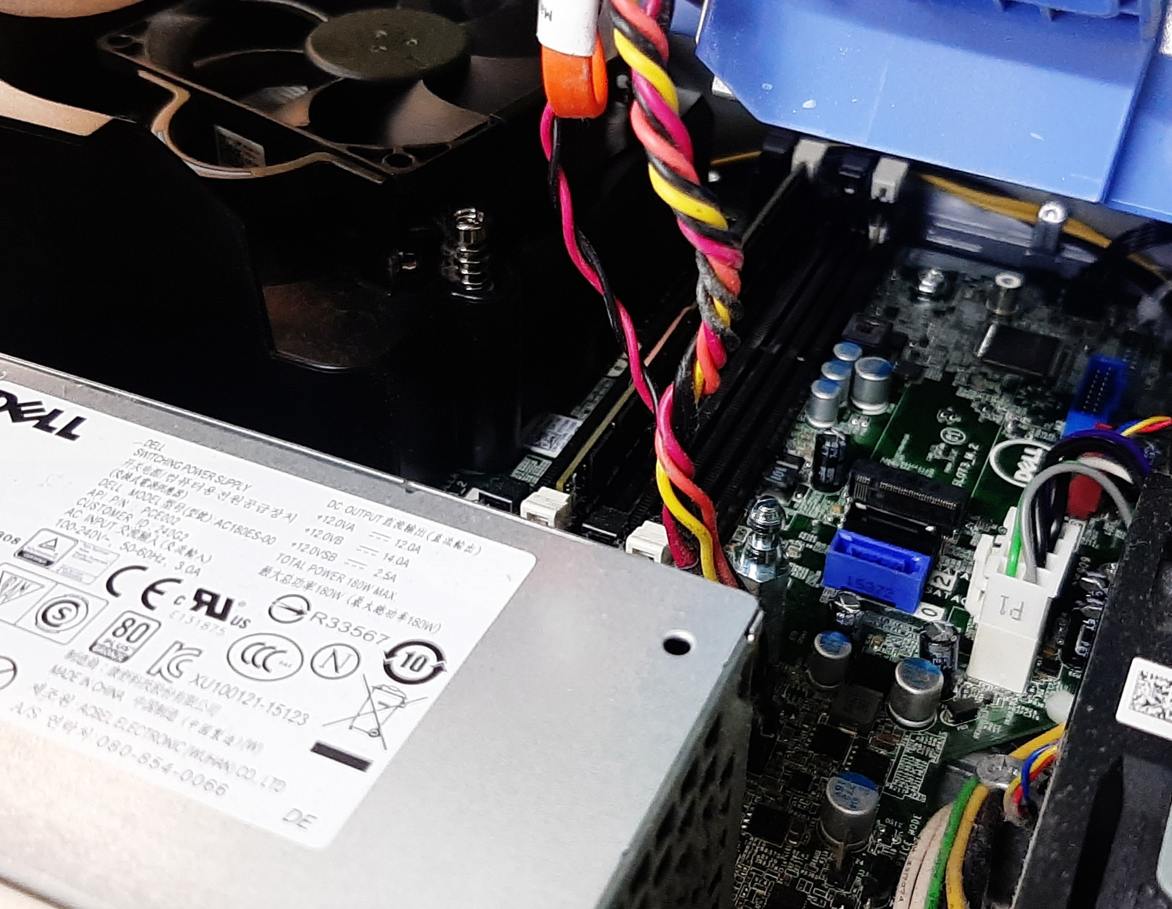 พีซีมือสองสภาพดี ประกัน 1 เดือน Dell OptiPlex 5040 SFF (i5-6500 Ram8GB HDD500GB)