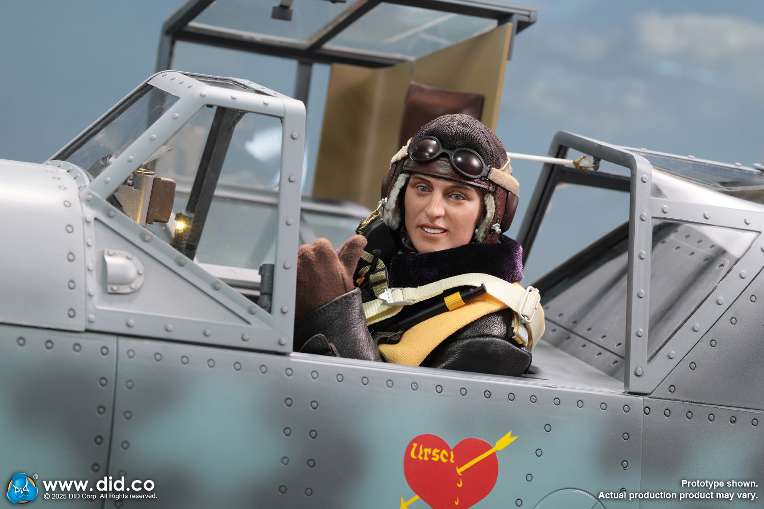 [สั่งจอง] DID 1/6 : WWII German - D80190 : Luftwaffe Ace Pilot – Erich Hartmann