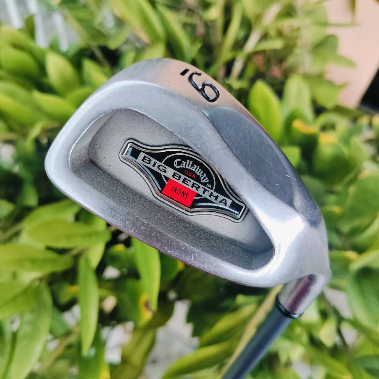 ชุดเหล็ก Callaway BIGBERTHAR รุ่นยอดนิยมสูงสุดของ Callaway ใบใหญ่ Cavity ลึกตีง่ายตีไกลมาก ก้านเสียบทะลุเป็นเอกลักษณ์ ไม้กอล์ฟพรีเมี่ยมมือสอง ของแท้ By NakaraLuxurious