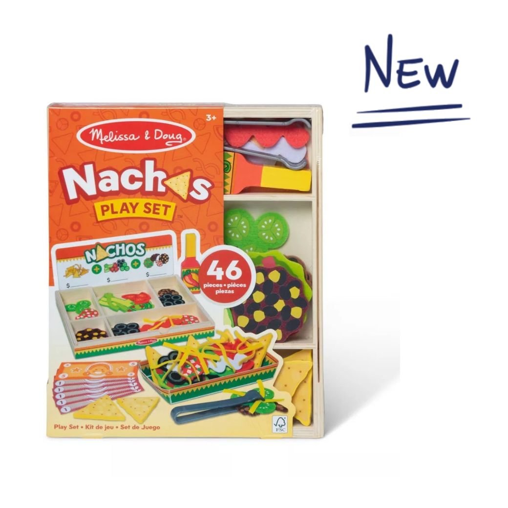 ของเล่นทำนาโช่ชีส มีเงินสด Mix & Match พร้อมเมนู&ขั้นตอนทำ Melissa & Doug Nachos Play Set