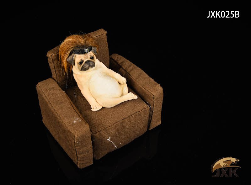[สั่งจอง]JXK studio 1/6 JXK025A & JXK025B Pug with sofa and hair cover