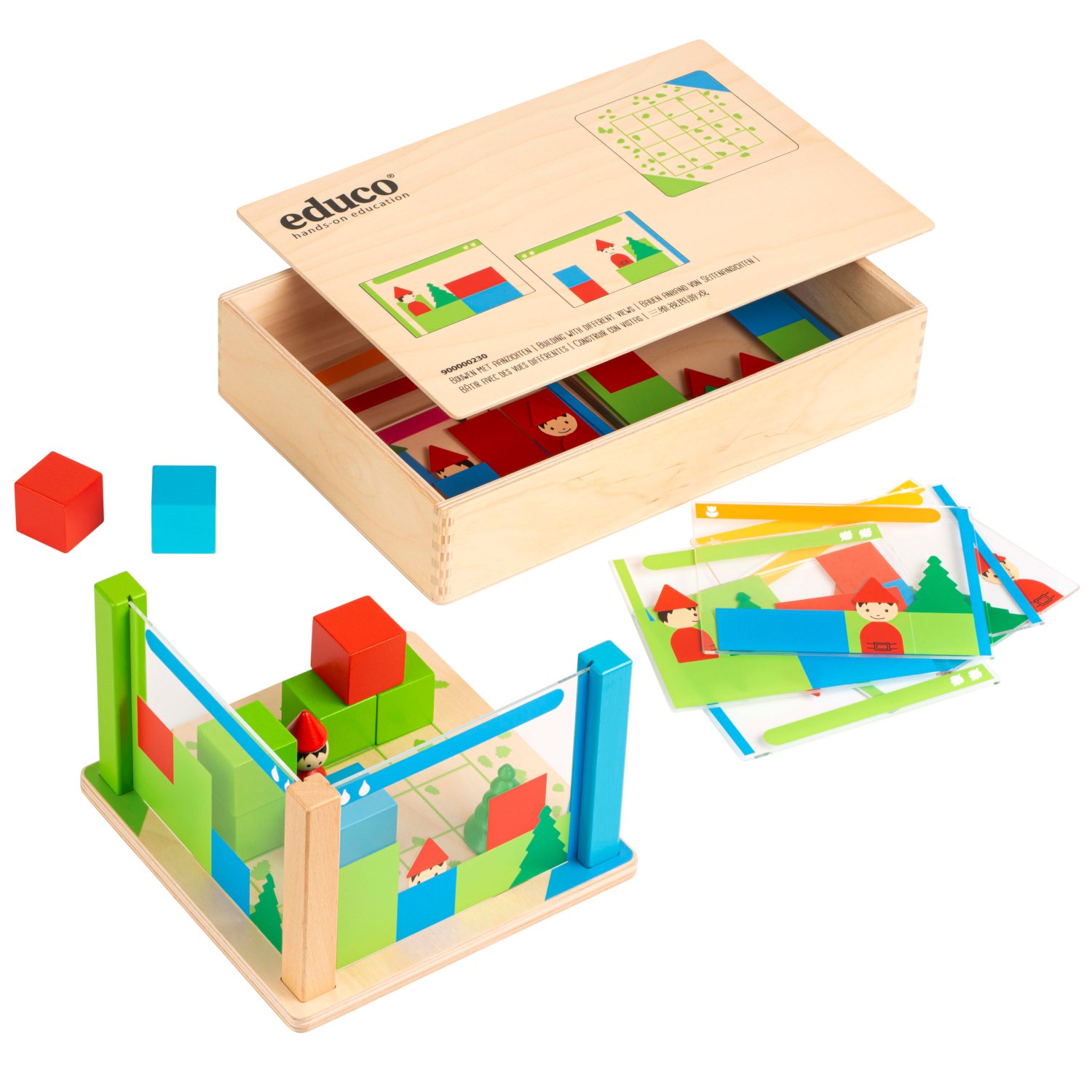 ชุดเกมสร้างฉากมิติสัมพันธ์ ,boardgame,เกมฝึกสมอง,เกมพัฒนาสมอง,ของเล่นเสริมทักษะ