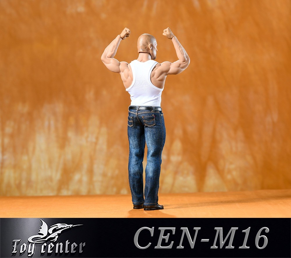 [สั่งจอง]Toy center CEN-M16 1/6 Strong Man Sports Vest Jeans Suit