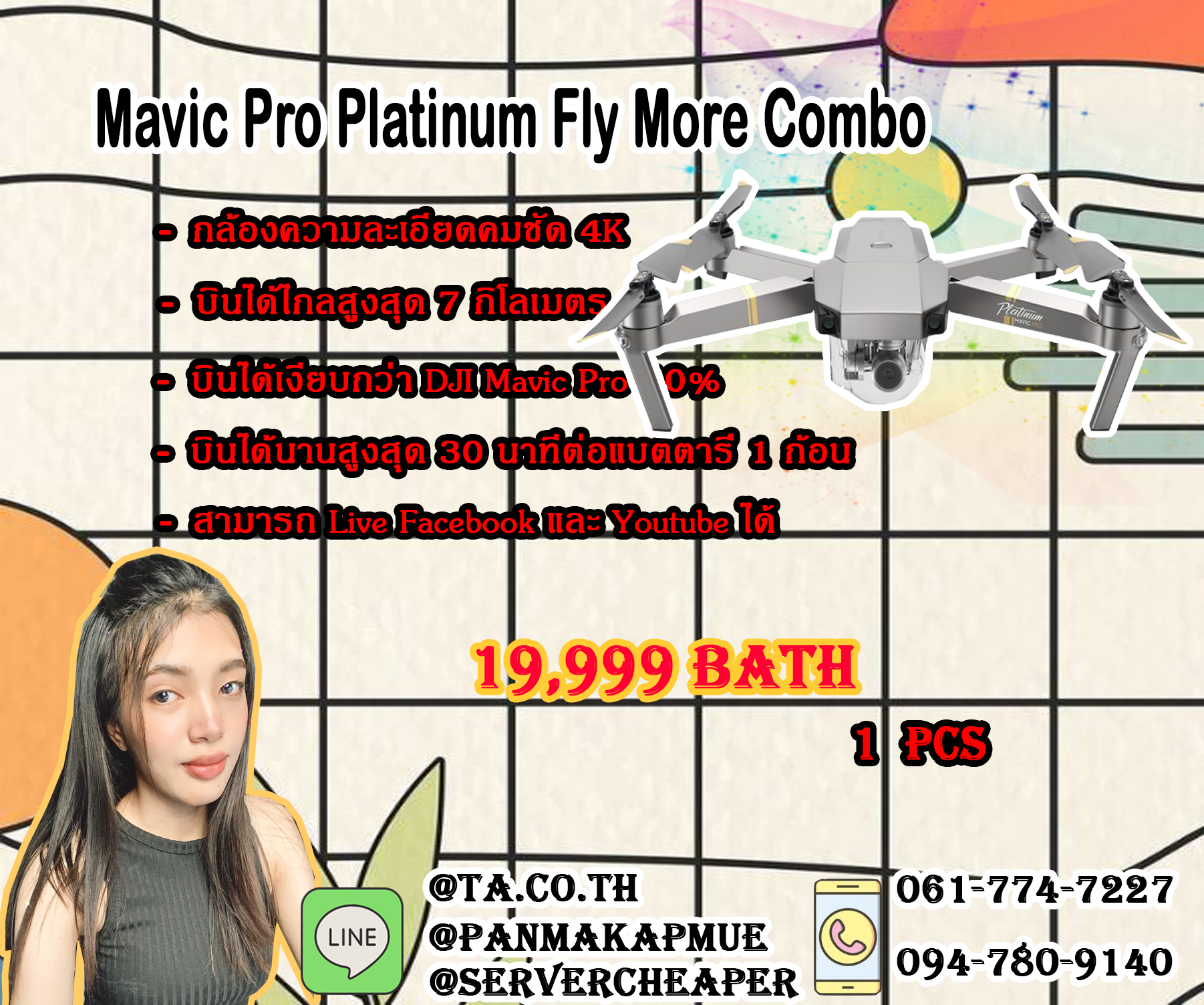 Mavic Pro Platinum Fly More Combo