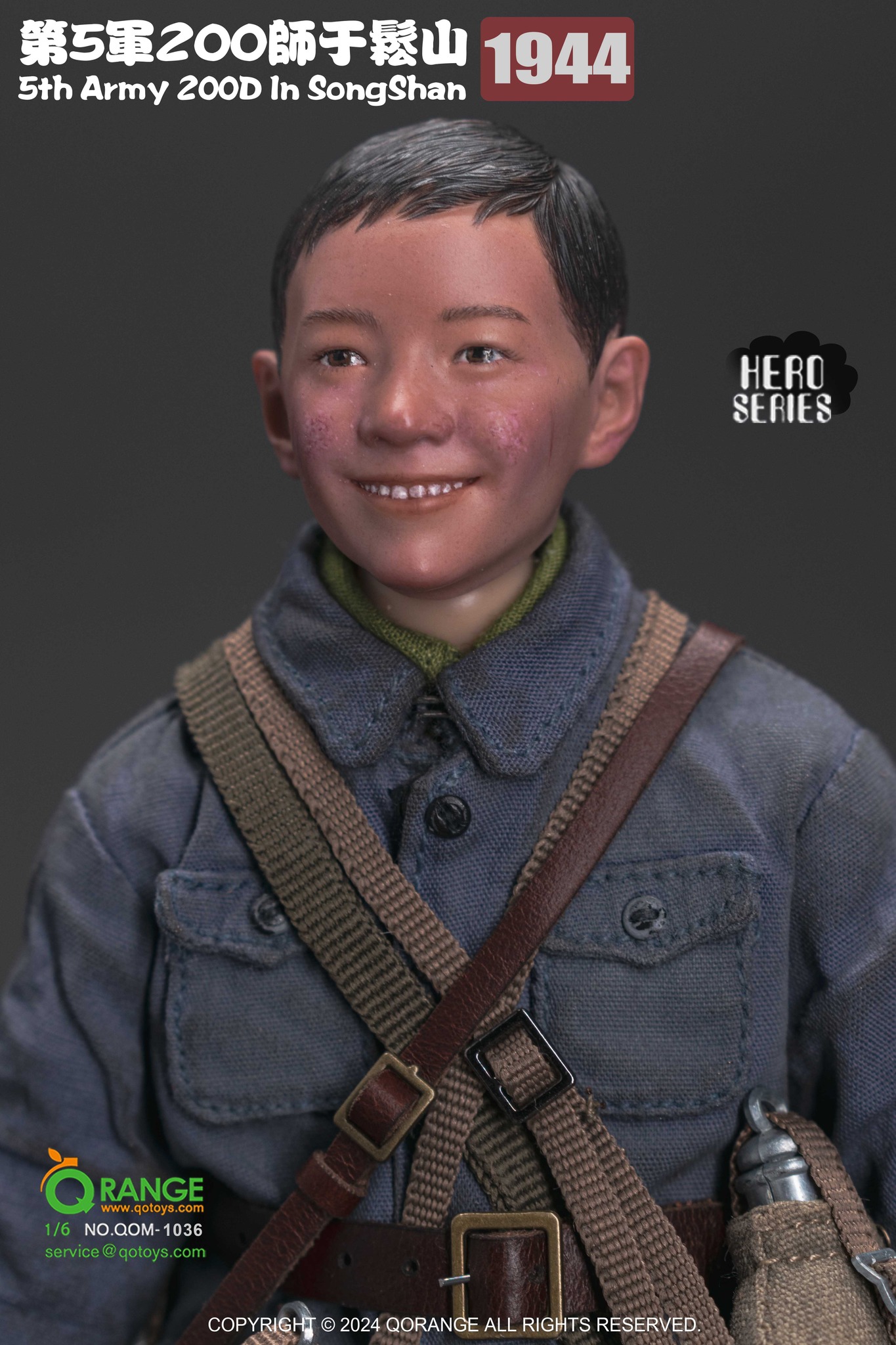 [สั่งจอง] ORANGE QOTOYS QOM-1036 1/6 : 5th Army 200D In SongShan 1944