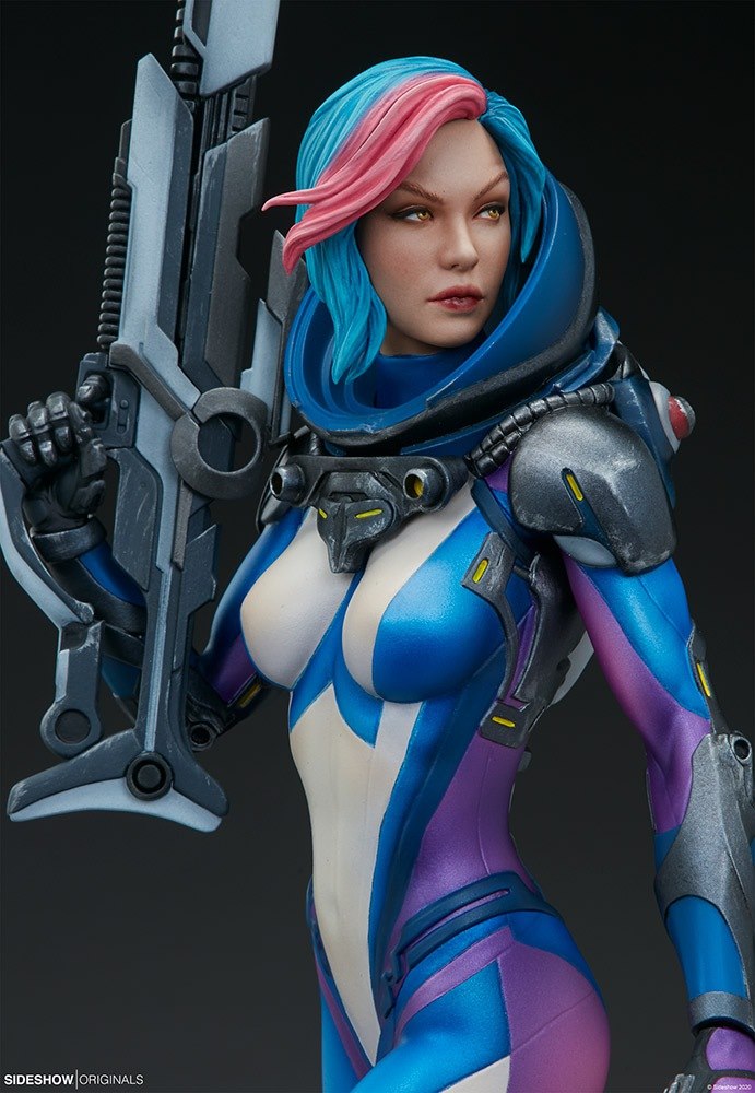 [สั่งจอง]SIDESHOW 300753 Bounty Hunter: Galactic Gun For Hire Statue
