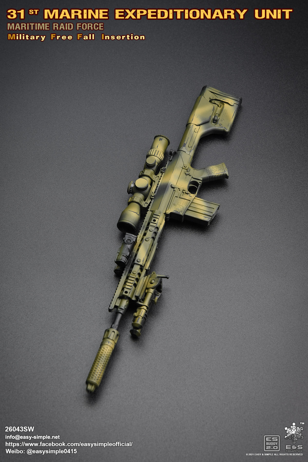 [สั่งจอง]Easy&Simple 26043S : 31ST MEU MRF Military Free Fall Insertion