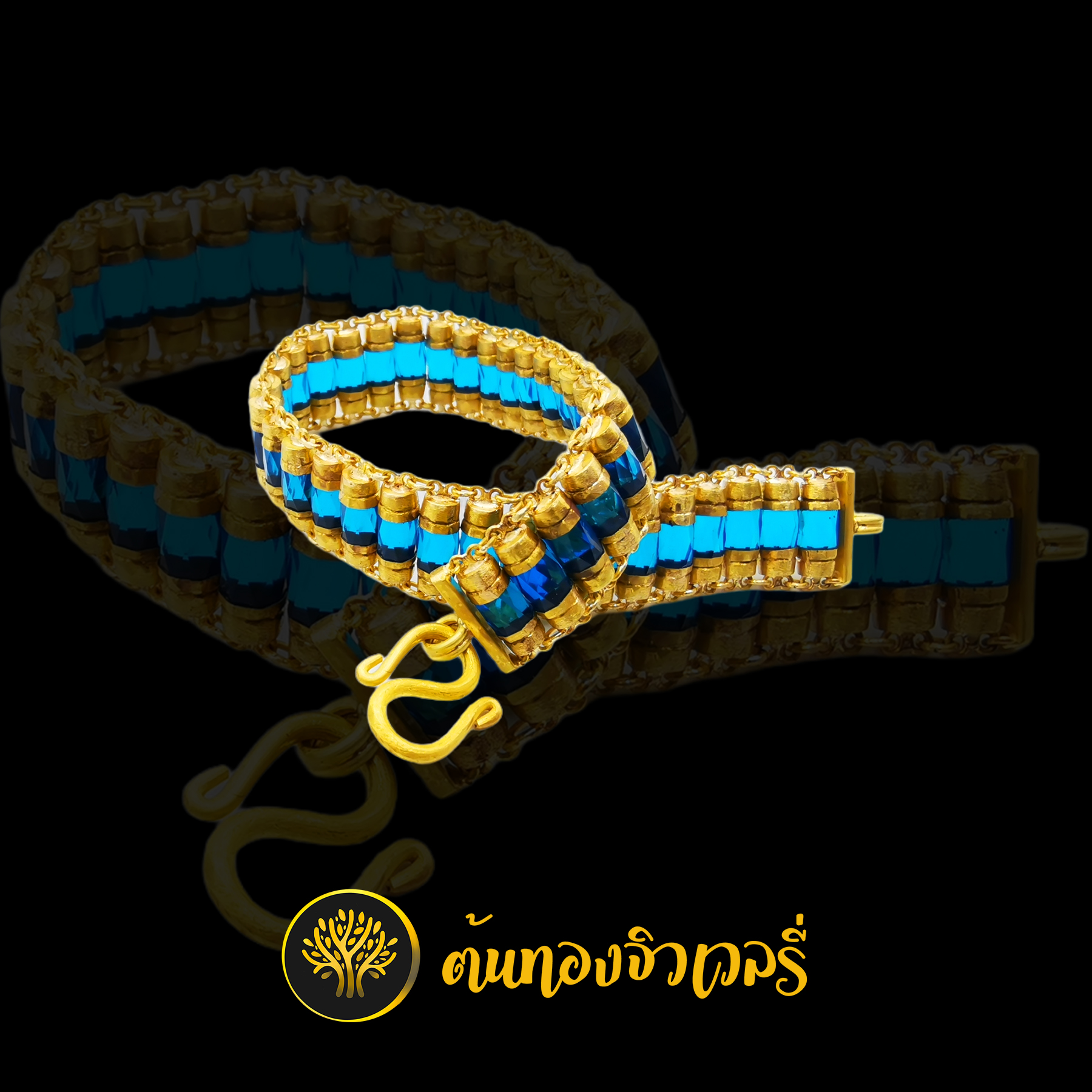 สร้อยโกเมนข้อมือฟ้า สวยสุด สวยจริง งานเนี๊ยบๆมากครับ