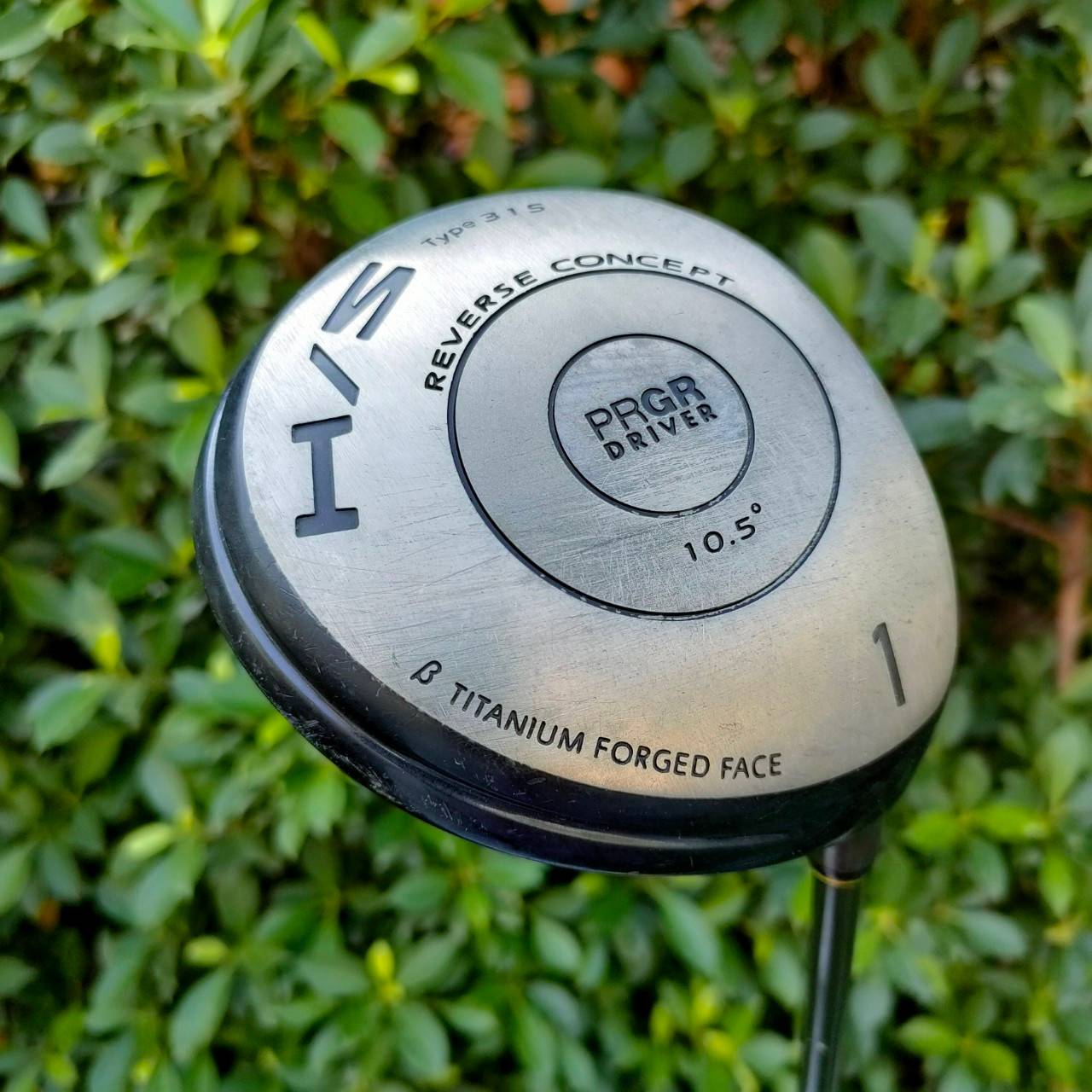 DRIVER PRGR H/S REVERSE CONCEPT องศา 10.5 ก้าน DATA055 FLEX BUTT วัสดุ BETA FORGED TITANIUM ตีดีมากๆ พรีเมี่ยมญี่ปุ่นครับ
