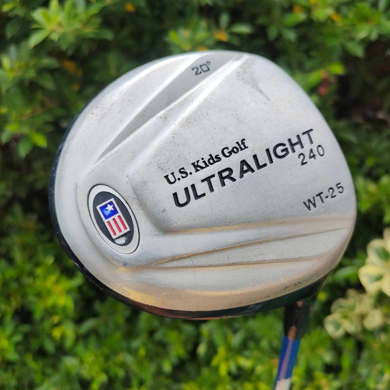 **ไม้กอล์ฟสำหรับเด็ก** DRIVER U.S.KID GOLF ULTRALIGHT 240 WT-25 ความยาว 31 นิ้ว ก้าน U.S.KID GOLF ULTRALIGHT 45 ช่วงอายุ 6-8 ขวบ ส่วนสูง 109-116 ซม. ไม้กอล์ฟมือสอง ของแท้ BY NakaraLuxurious