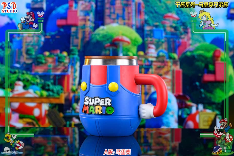 [สั่งจอง] PSD Studio Mario Cup - Super Mario A Mario / B Luigi