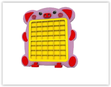 ชั้นวางแก้วหมู,ชั้นวางแก้ว 48 ช่อง,ชั้นวางแก้วพลาสติก,เฟอร์นิเจอร์เด็ก, สินค้าพร้อมส่ง