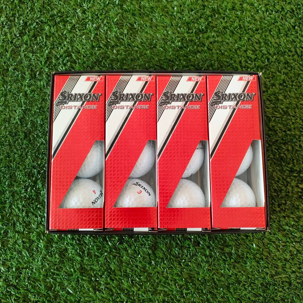 ***ราคาต่อโหล*** ลูกกอล์ฟ SRIXON DISTANCE ของใหม่!!! ลูกกอล์ฟตีไกล พรีเมี่ยมญี่ปุ่นแท้ๆ มือหนึ่ง ของแท้ BY NakaraLuxurious