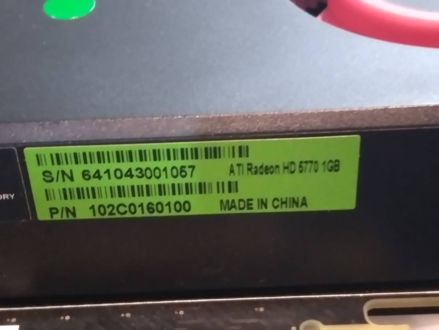 Genuine Apple ATI Radeon HD 5770 1GB Video Graphics Card Mac Pro 2009 2010 2012