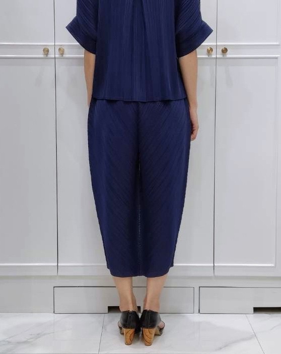 ยาว 32.5นิ้ว!! 2MUAY รุ่น GJO3682 กางเกงผู้หญิง กางเกงพลีทคุณภาพ 12สี FREE SIZE THICKER BOTTOM PLEAT PANTS