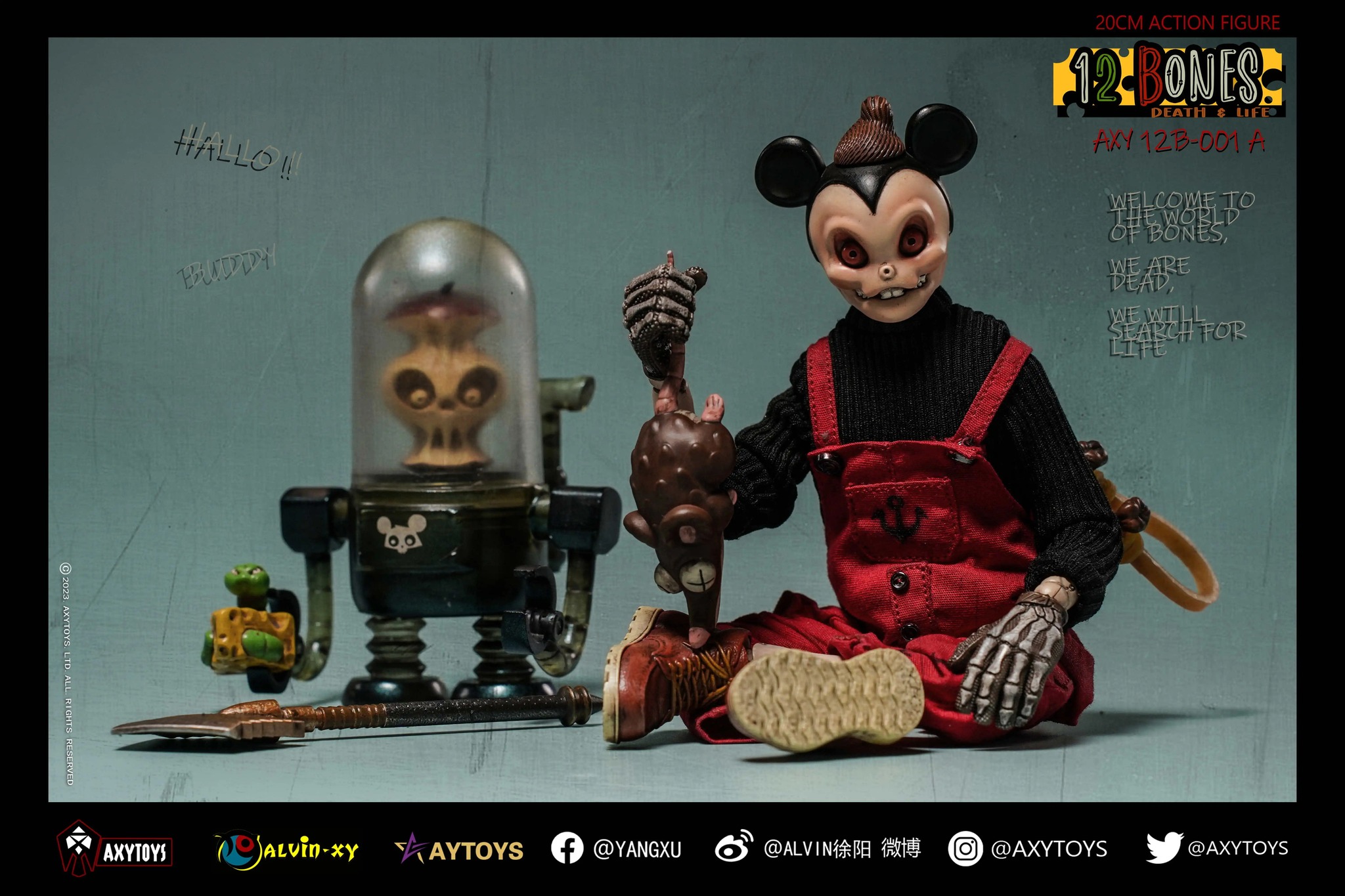 [สั่งจอง] AXYTOYS 12 BONES 1/12