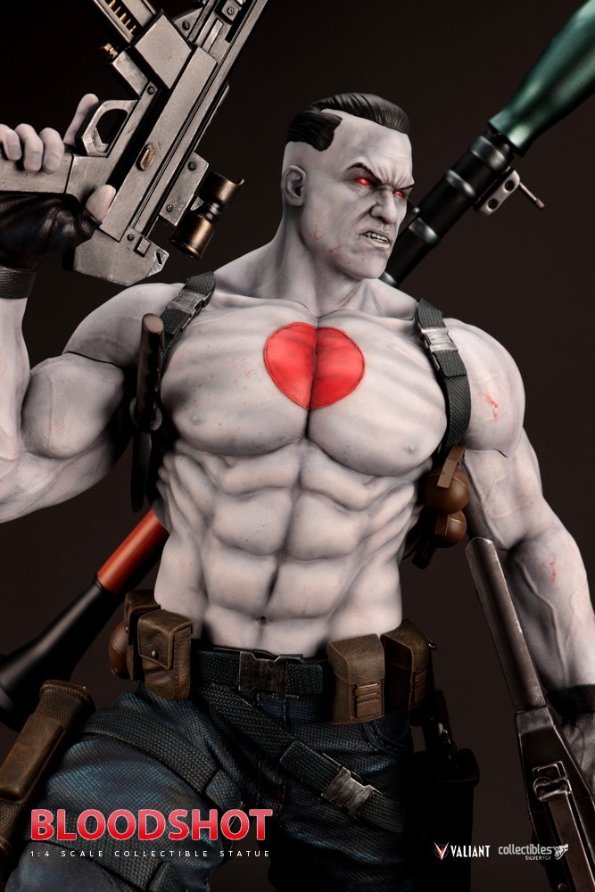 [สั่งจอง]Silver Fox 1/4 Valiant Legendary Scale Statue - Bloodshot