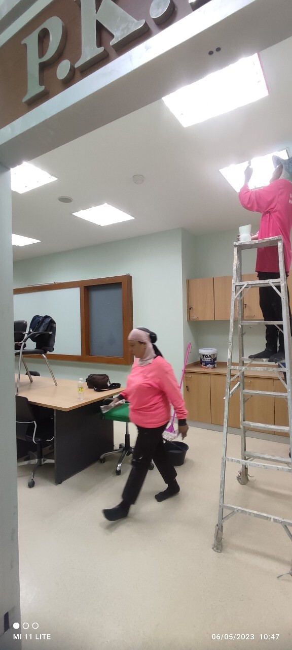 งานปรับปรุงห้องประชุมภาควิชาอายุรศาสตร์ร.พ.ศิริราช