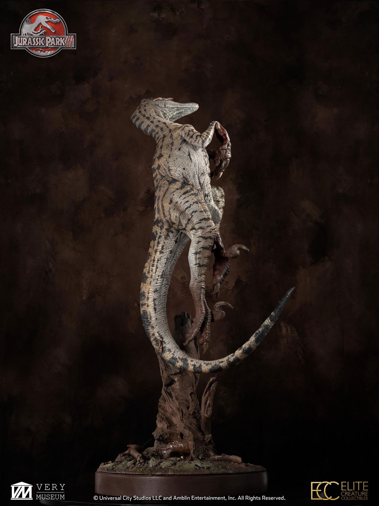 [สั่งจอง] ECC : Female Velociraptor "White Queen" Maquette (JP3)
