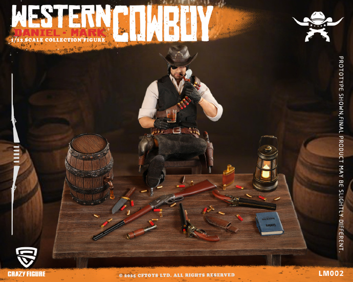 [สั่งจอง]CFTOYS LM002 1/12 : Western Cowboy Daneiel - Mark
