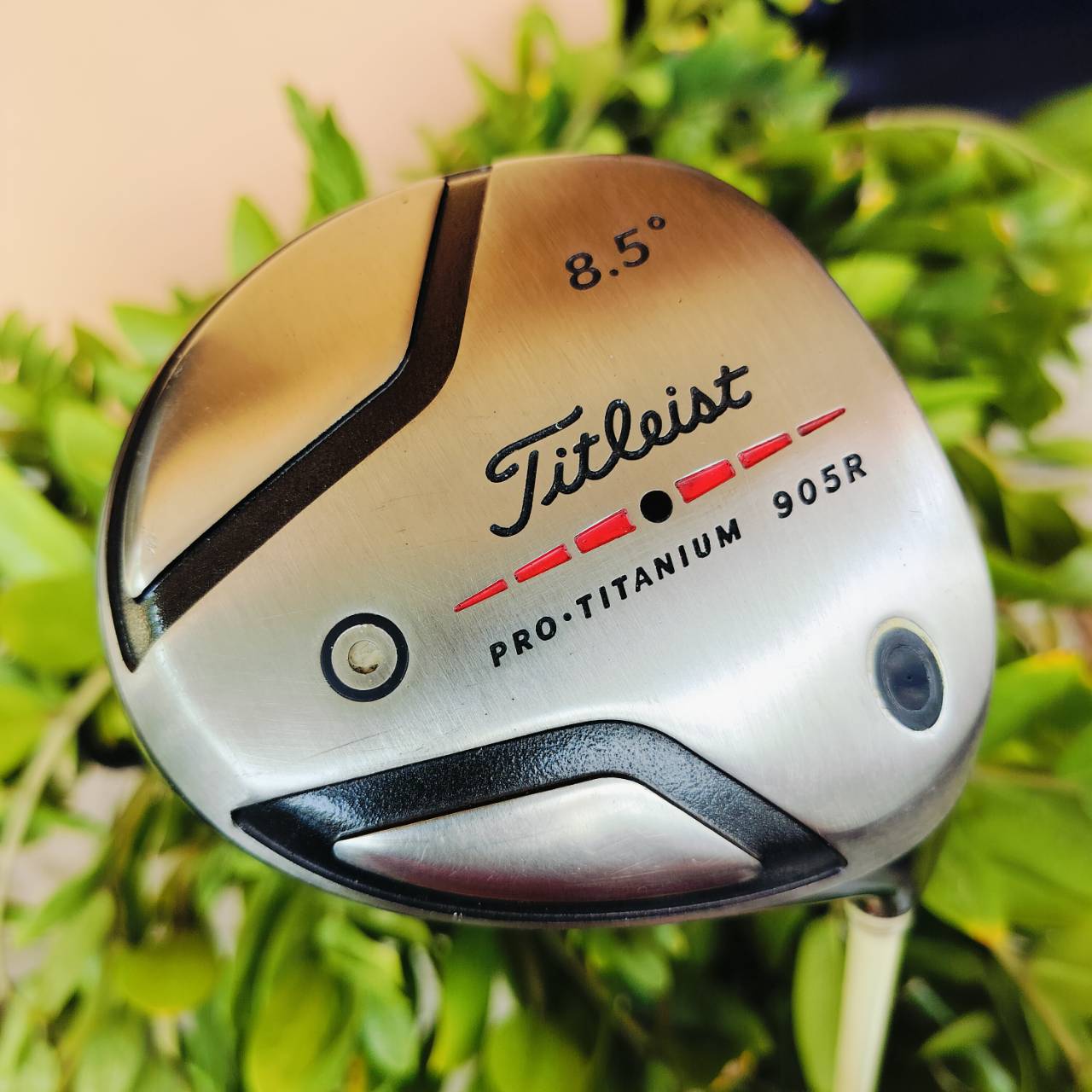 Driver Titleist 905 PRO - TITANIUM องศา 8.5 หัวใหญ่ ตีง่ายๆ มันส์ๆ ก้าน GEOTECH XDB GT FLEX S เป็นก้านก้านพรีเมี่ยมญี่ปุ่นแท้ๆ ไม้กอล์ฟพรีเมี่ยมมือสอง ของแท้ By NakaraLuxurious