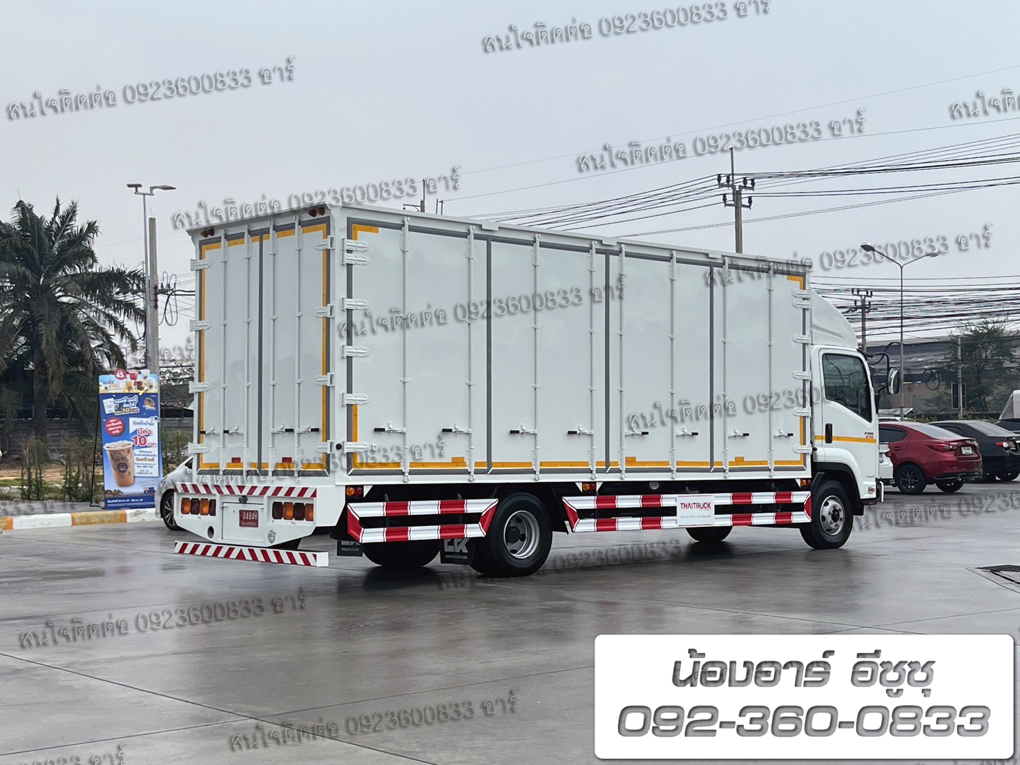 6 ล้อ ISUZU FRR190/210 แรงม้า พร้อมตู้บรรทุก ประตู10 บาน