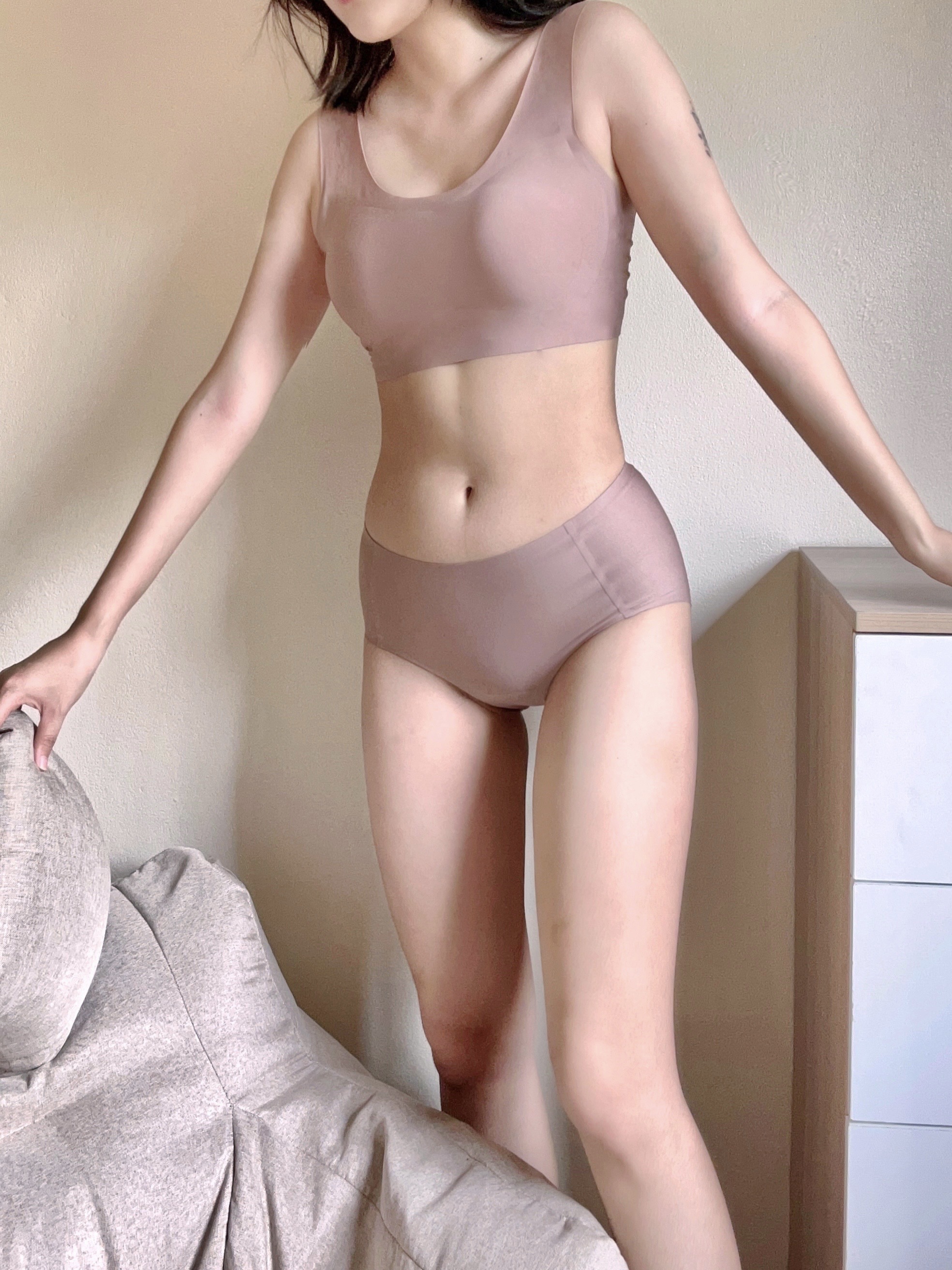 2MUAY SEAMLESS UNDERWEAR กางเกงชั้นในไร้ขอบ ไร้รอยต่อ 4สี M-2XL รุ่น NB1P